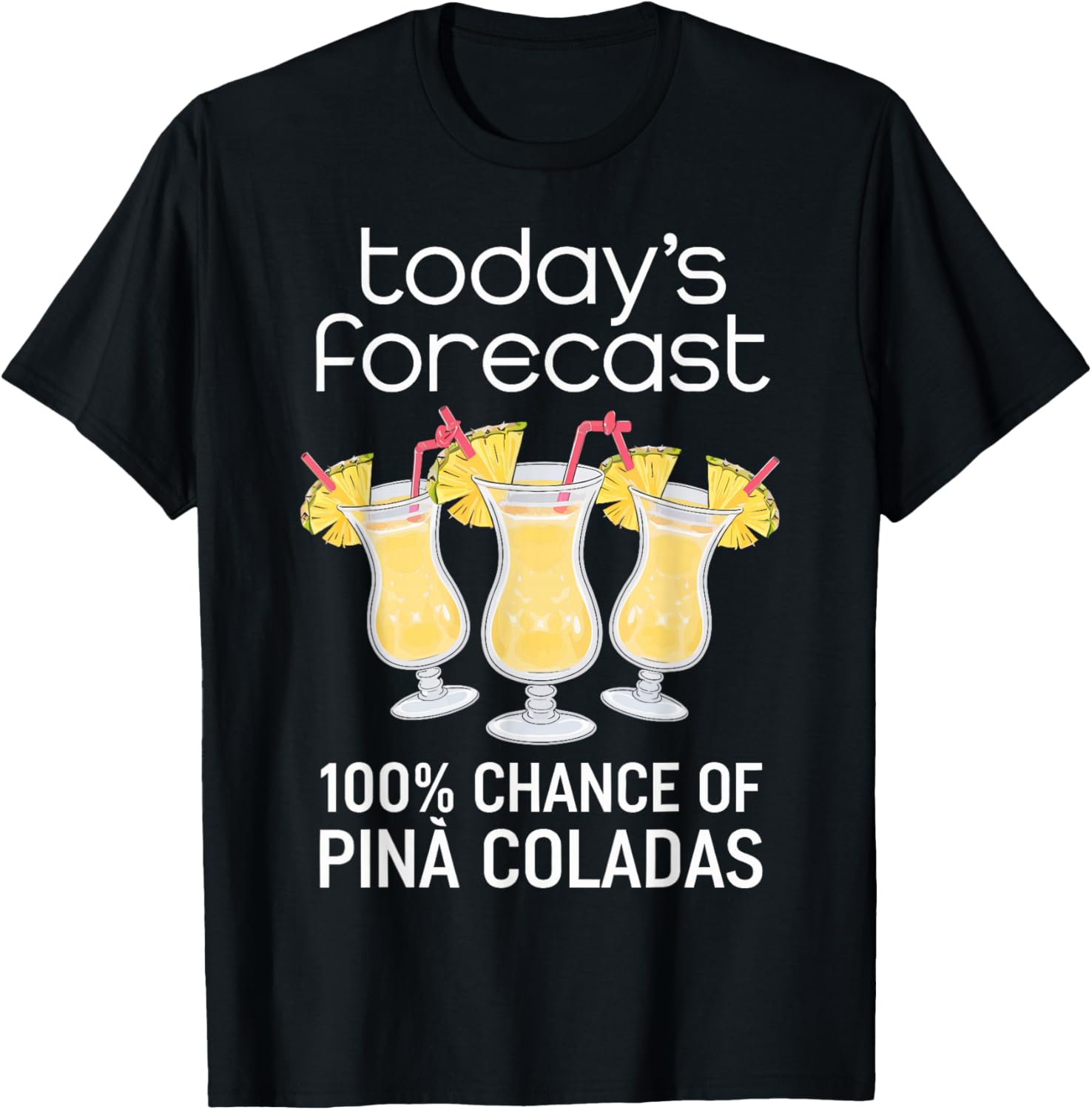 Today's Forecast 100% Chance of Pina Coladas