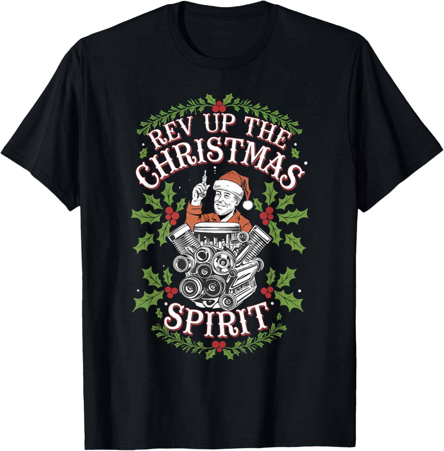 Car Mechanic Rev Up The Christmas Spirit