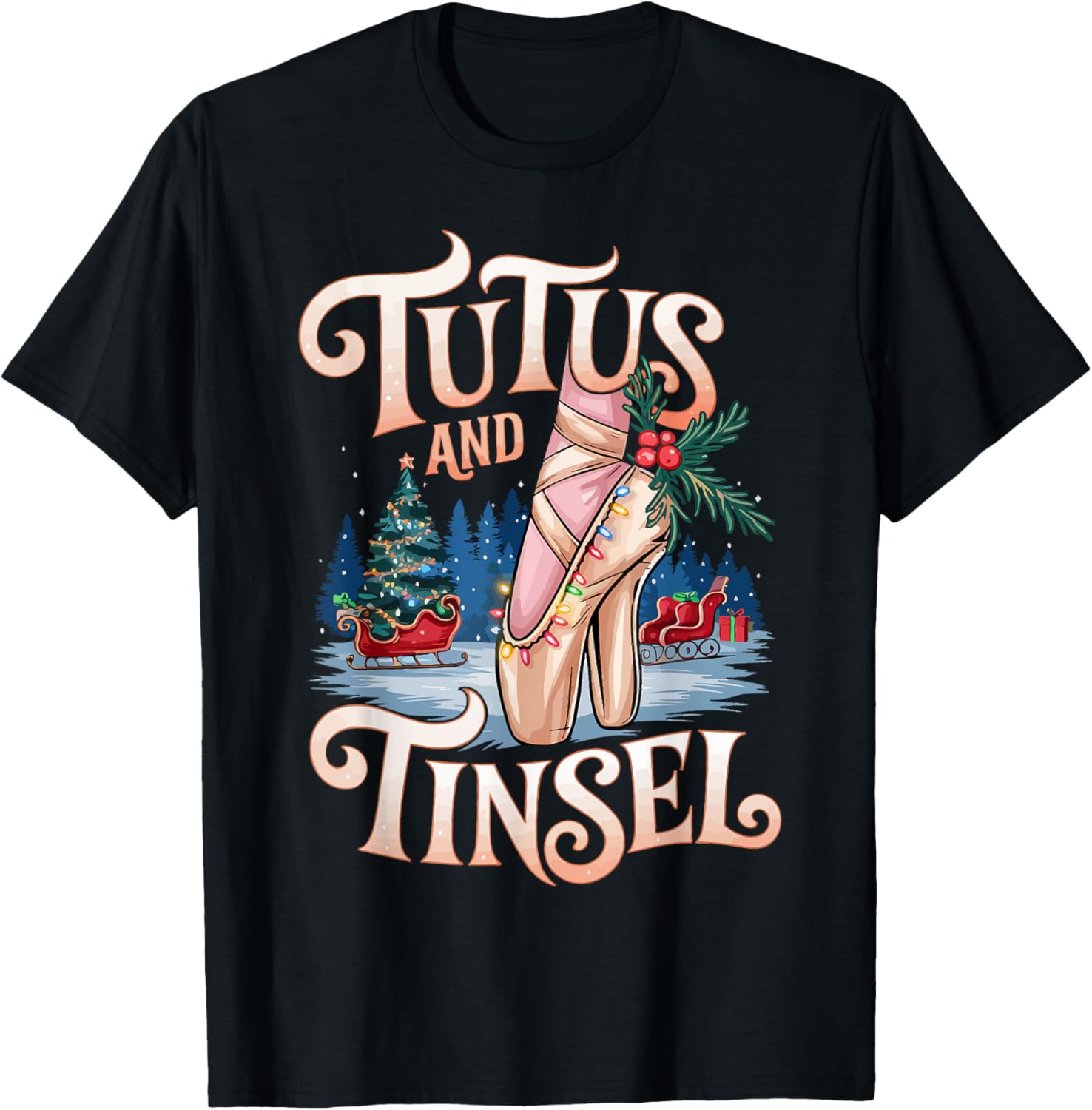 Ballerina Christmas Tutus and Tinsel