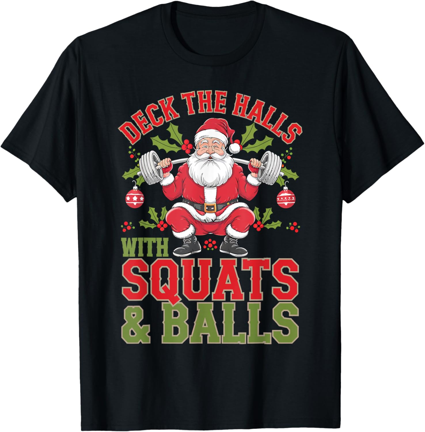 Deck The Halls With Squats & Balls Christmas Gym
