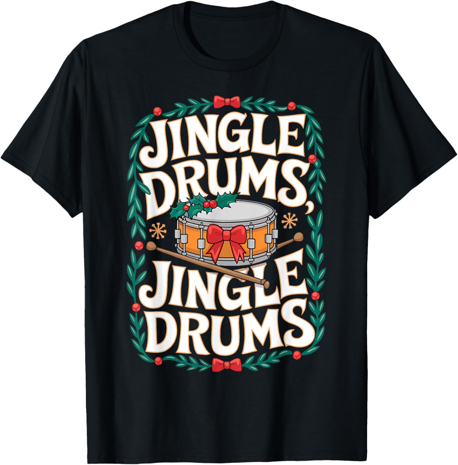 Drummer Christmas Jingle Drums