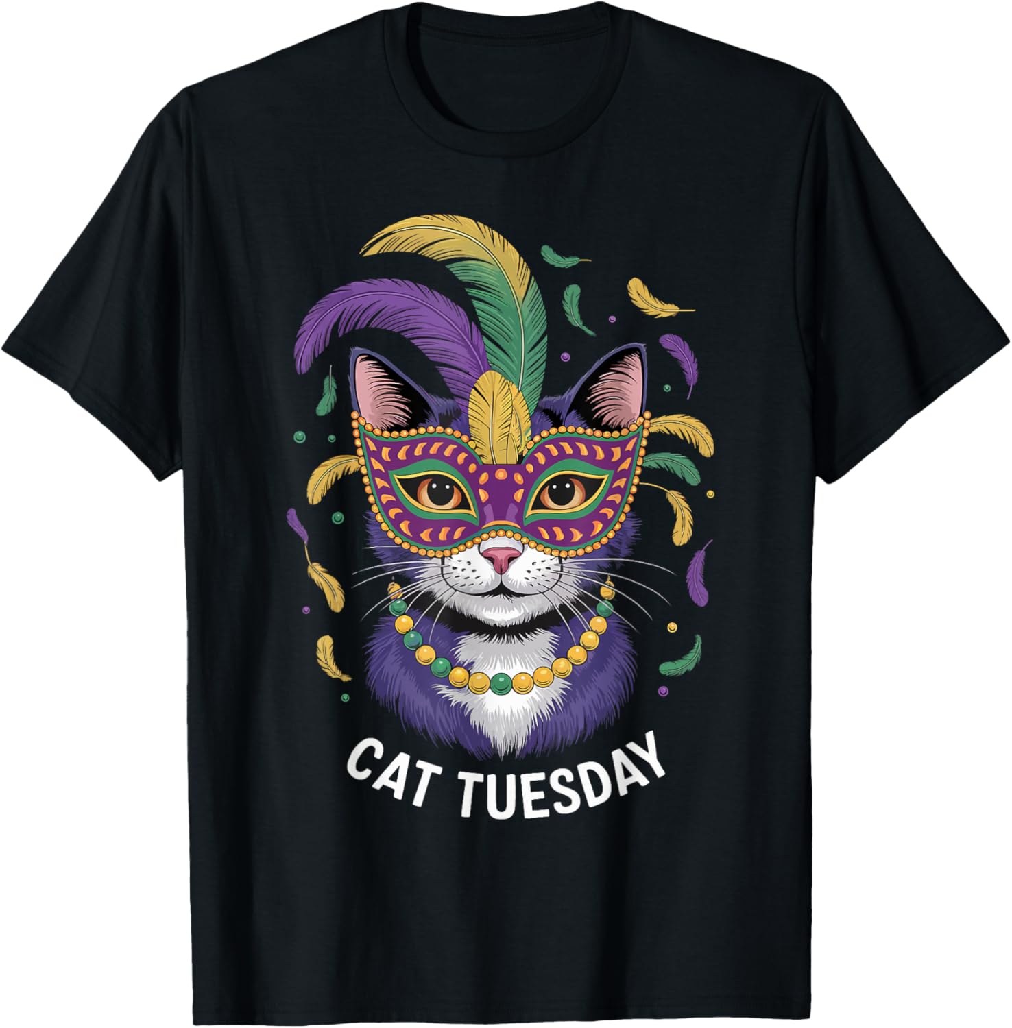 Mardi Gras Cat Tuesday