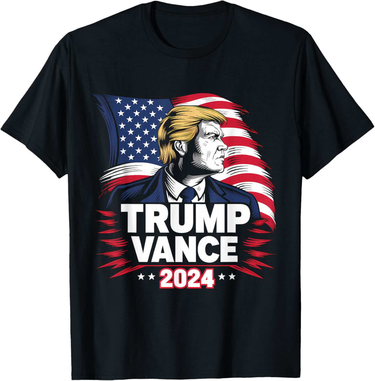Trump Vance 2024 For President VP USA Election Patriotic