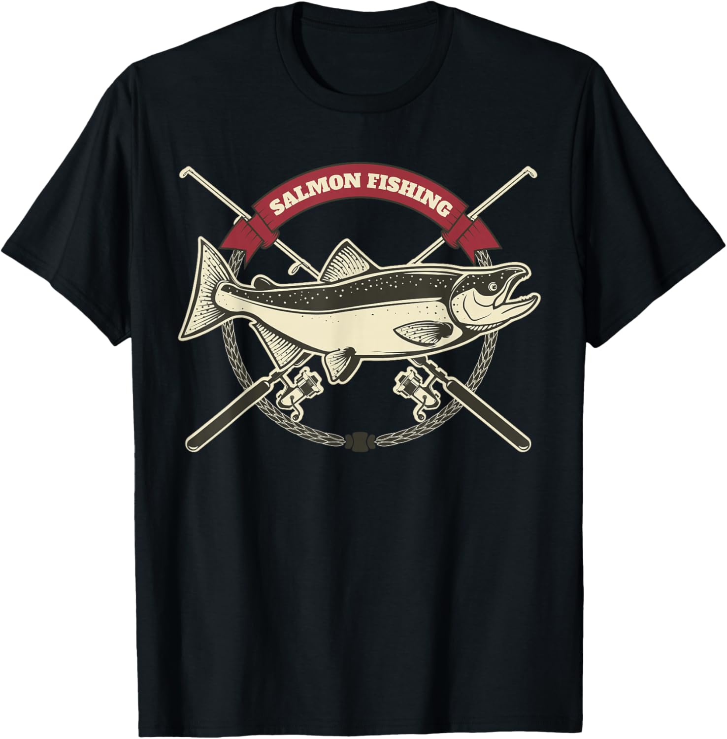 Salmon Fishing T-Shirt