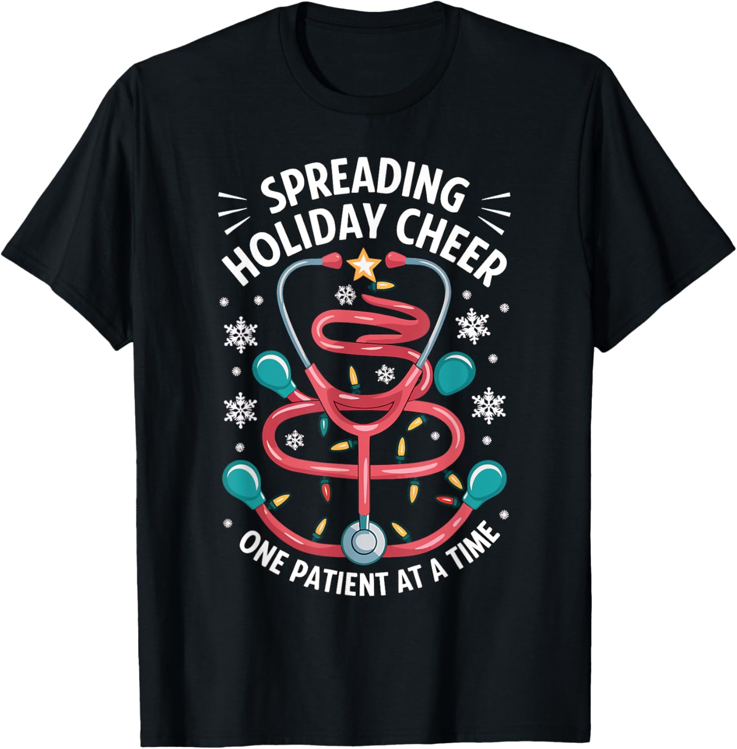 Doctor Spreading Holiday Cheer One Patient a Time Christmas