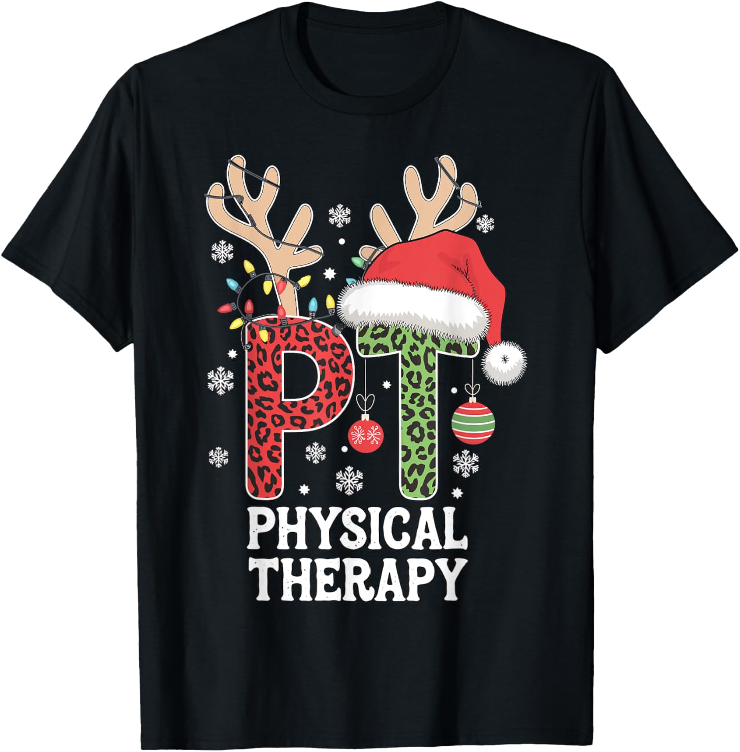 PT Physical Therapist Christmas