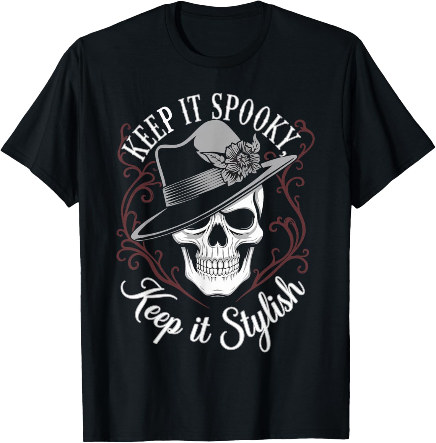 Halloween Keep It Spooky Keep It Stylish Skeleton
