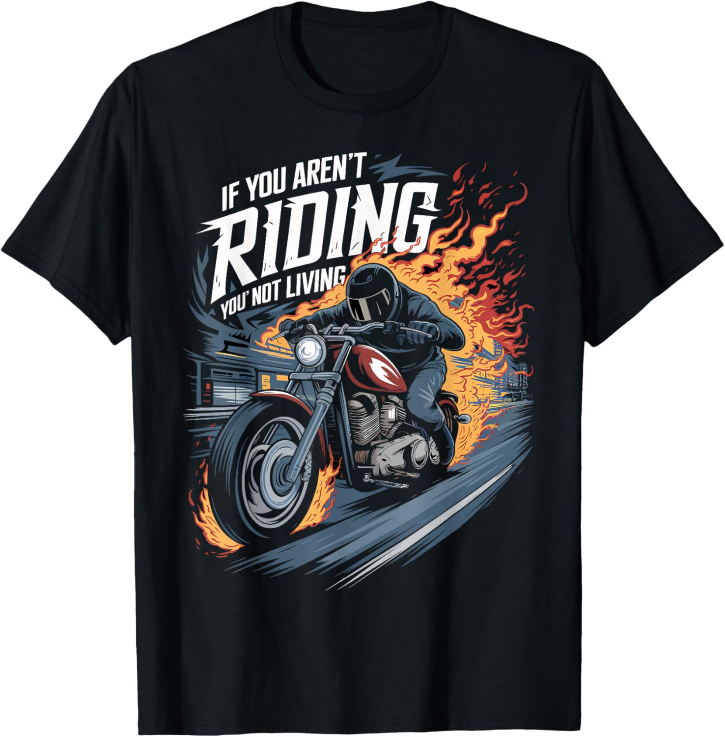 Bike Rider If You Aren't Riding You're Not Living