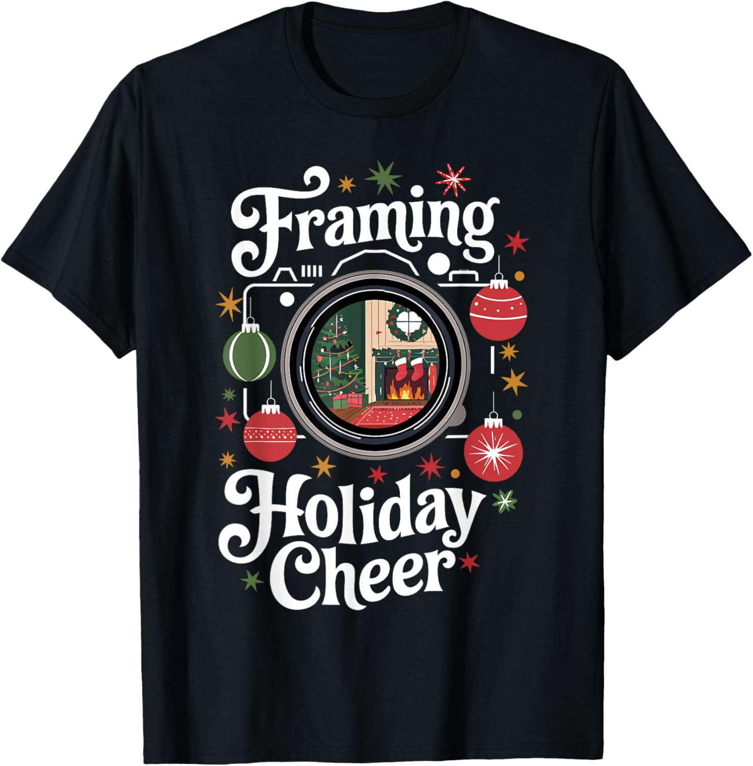 Photographer Framing Holiday Cheer Christmas