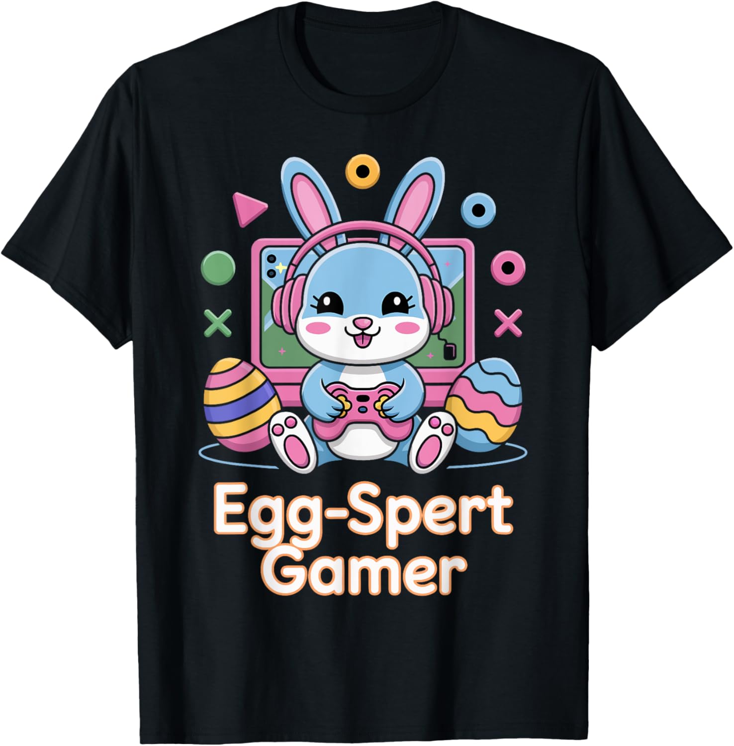 Egg-spert Gamer Easter Bunny Gaming