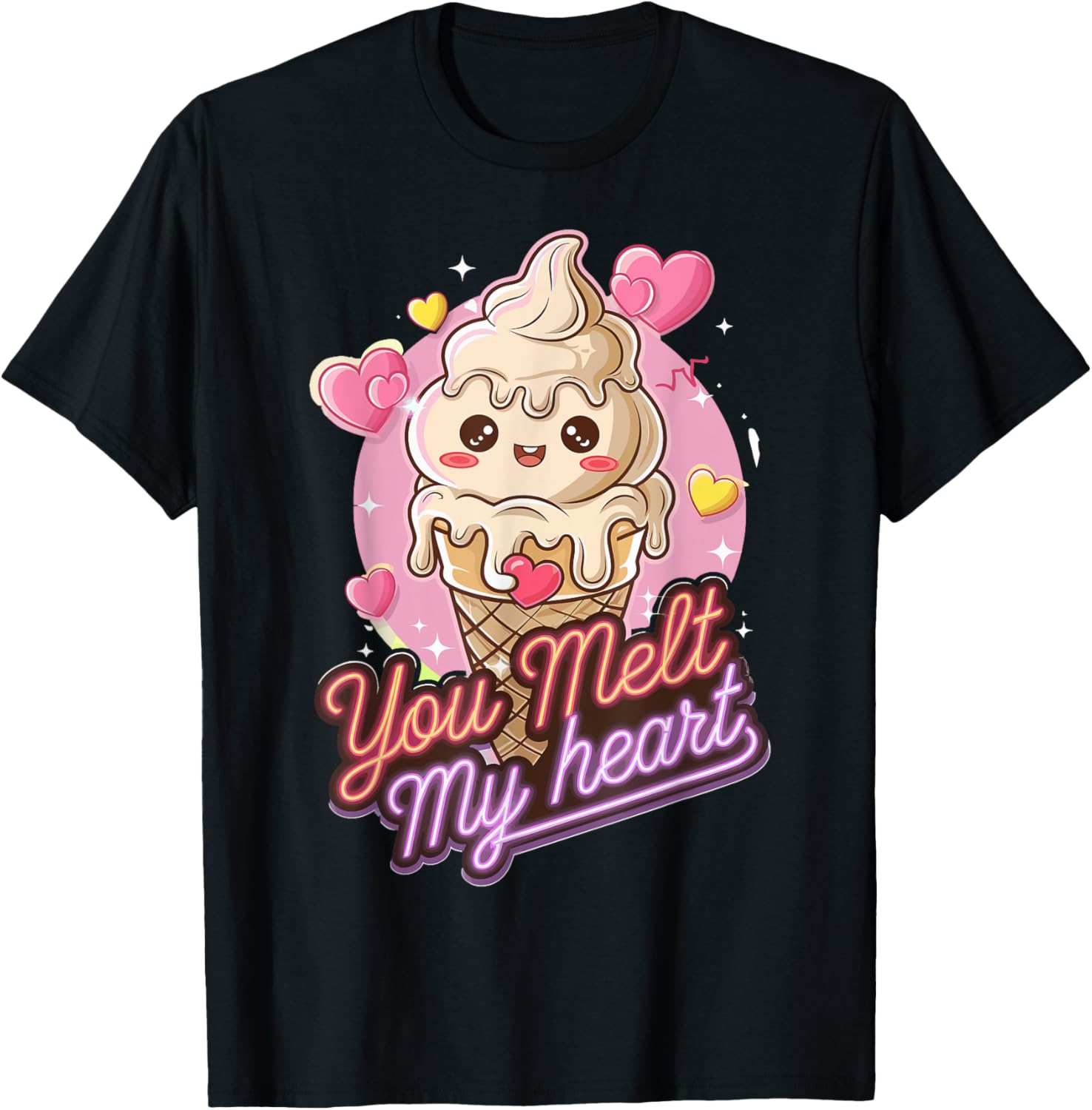 You Melt My Heart Ice Cream Valentine's Day