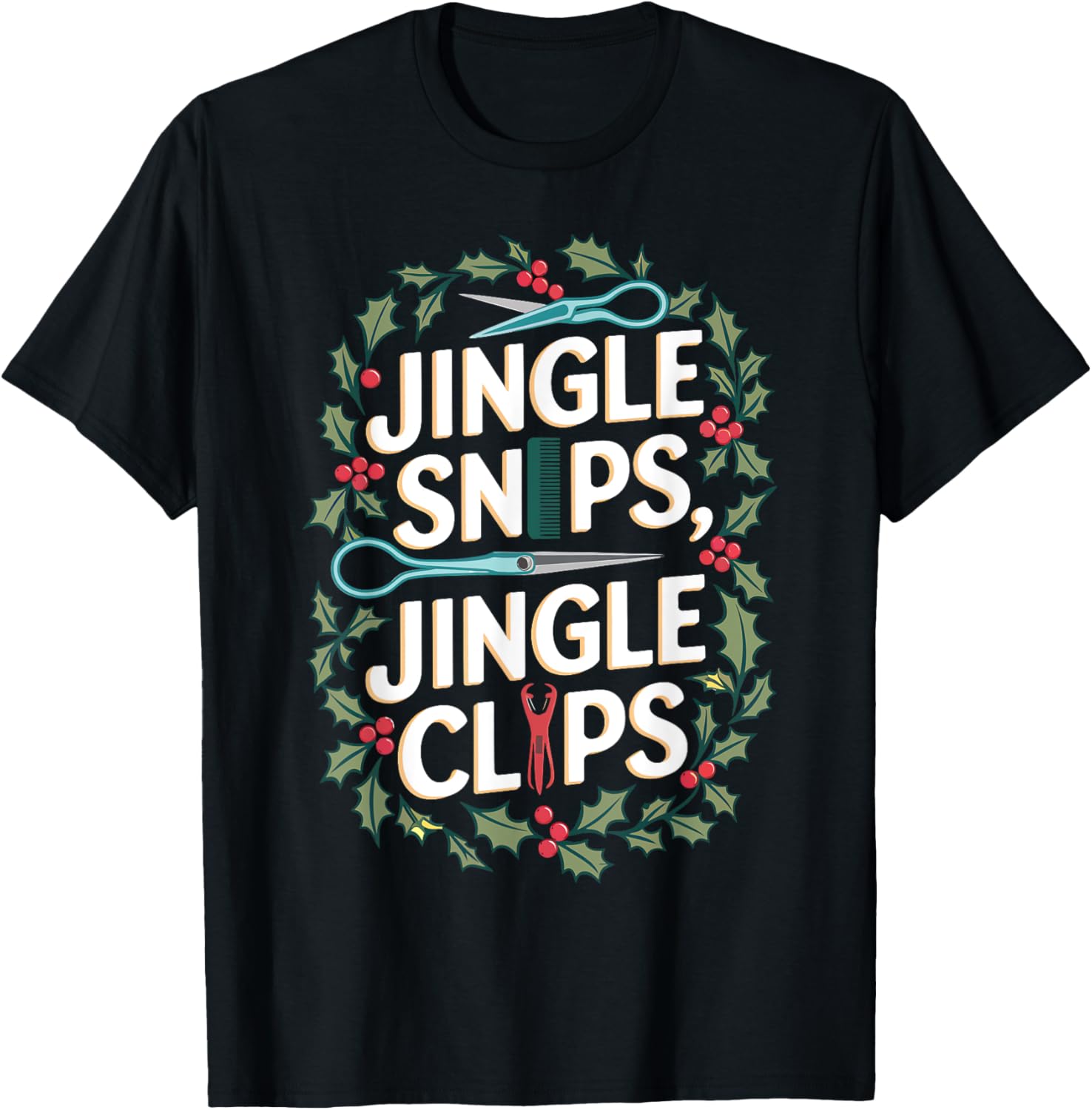 Barber Christmas Jingle Snips Jingle Clips