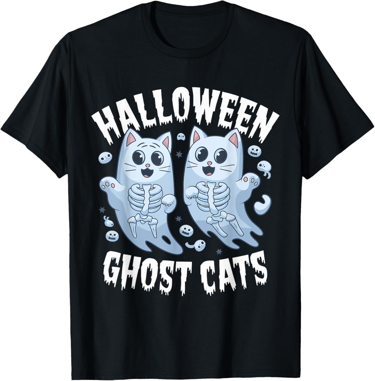 Cat Ghosts Halloween