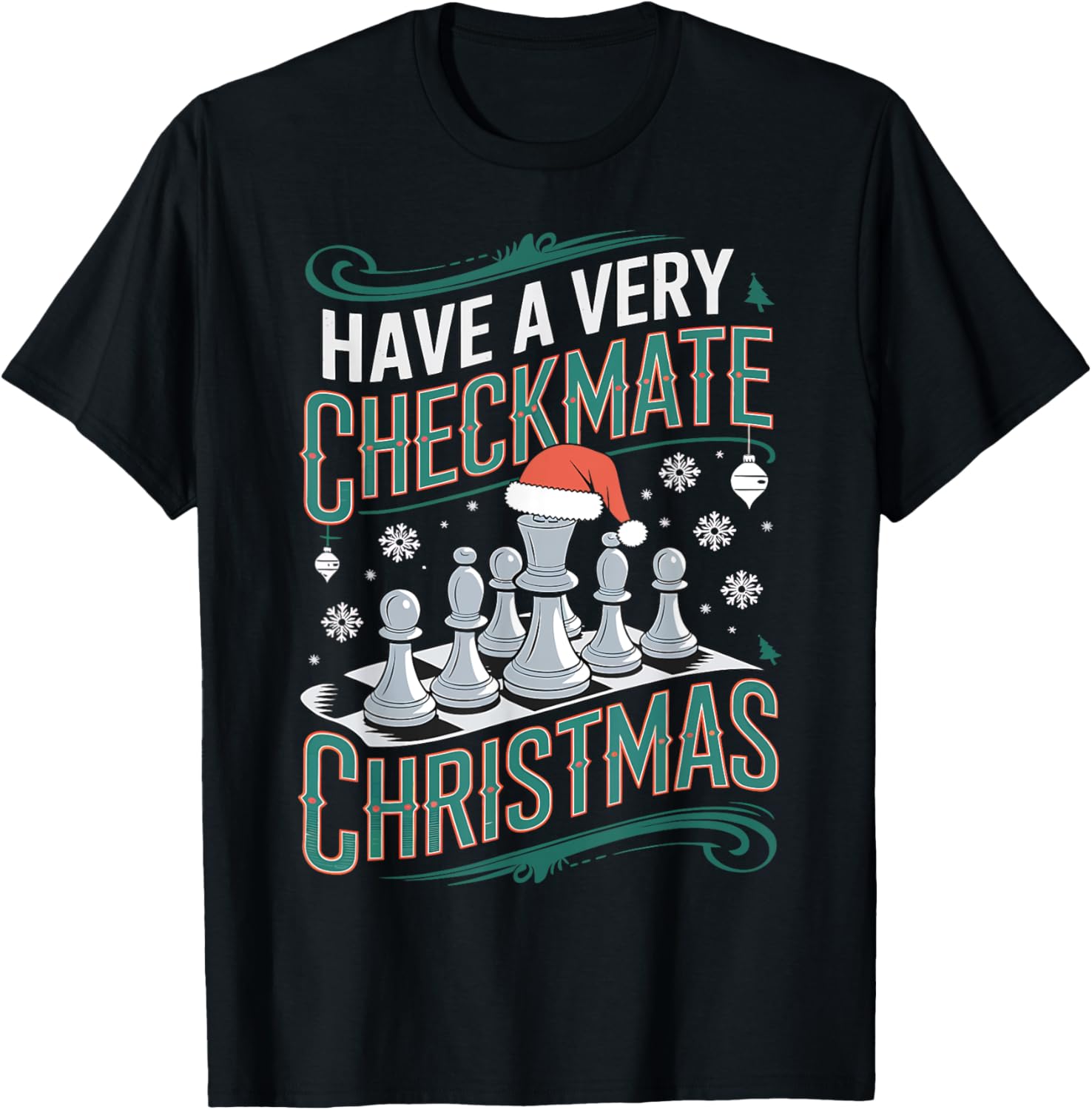 Have a Very Checkmate Christmas Chess