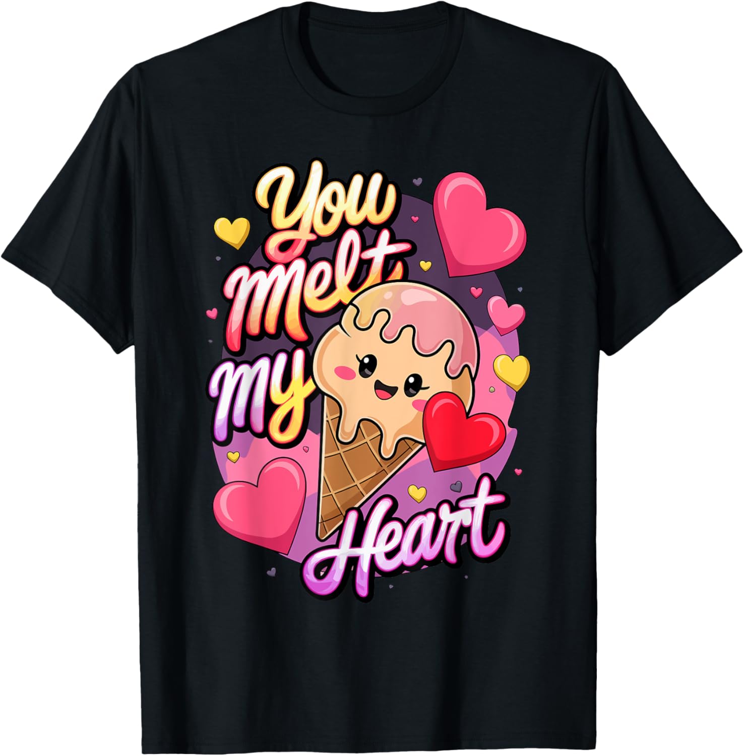Valentine's Day Ice Cream You Melt My Heart