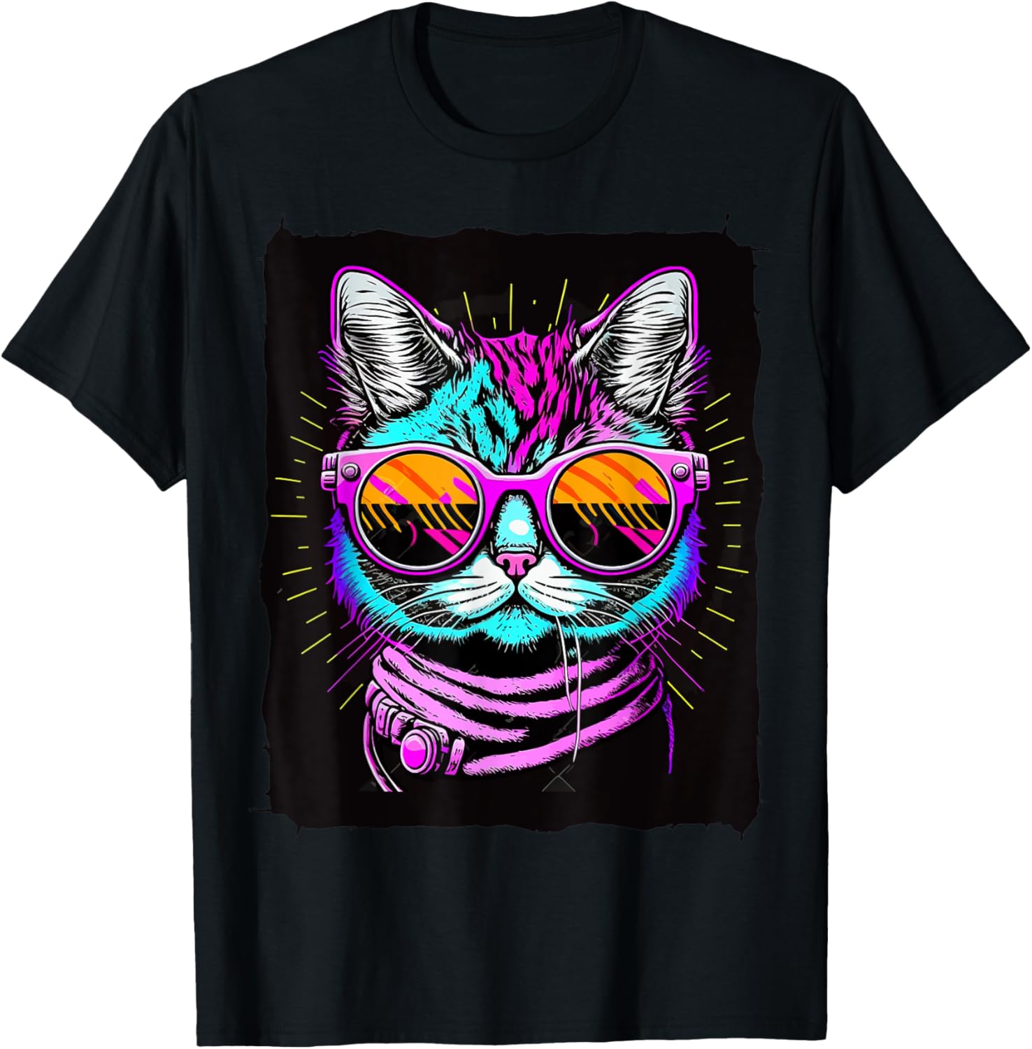 Cat Wearing Sunglasses